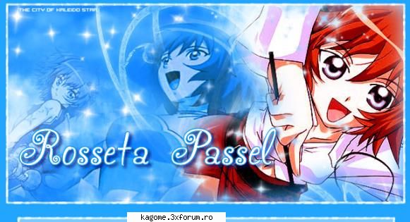 Rosetta - rosetta e foarte scumpik - KALEIDO STAR