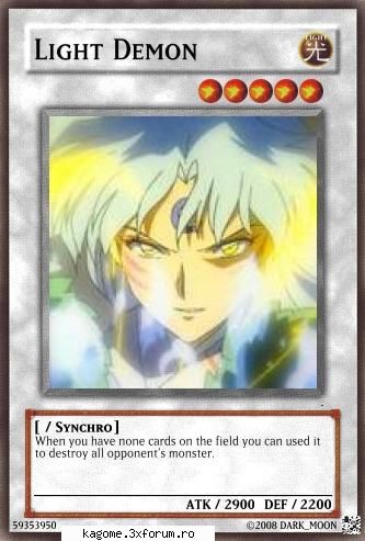 yu-gi-oh making your card - DarkKikyou05 - ANIME IN GENERAL